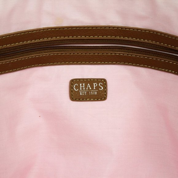 ✨ Closet Refresh - Chaps Houndstooth Shoulder Bag Purse - Picture 6 of 7